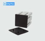 Abdeckkappe 80x80 Nut 8