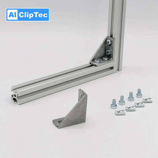 Befestigungswinkel 20x40 Aluprofil - aluboerse