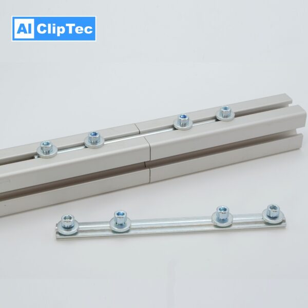 Streckenverbinder 180 mm Nut 8 - aluboerse