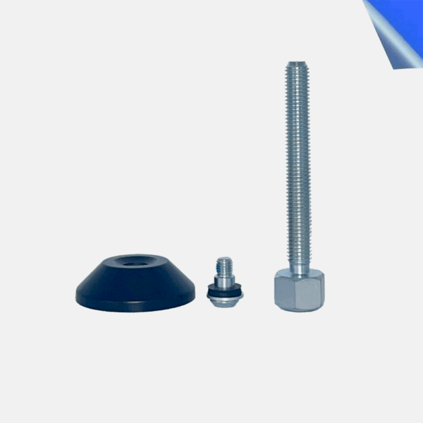 Maschinenfuß Stellfuß 60, M12x100 - Nivellierfuß