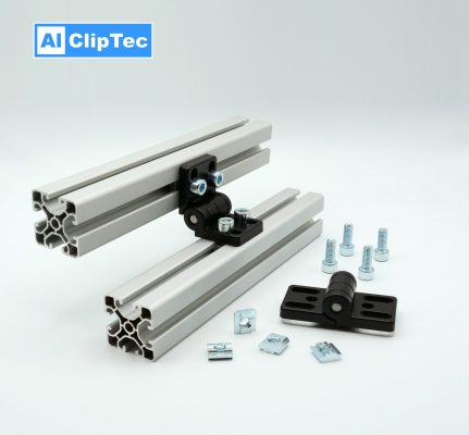 Scharnier-Set Metall Nut 8 - I-Typ